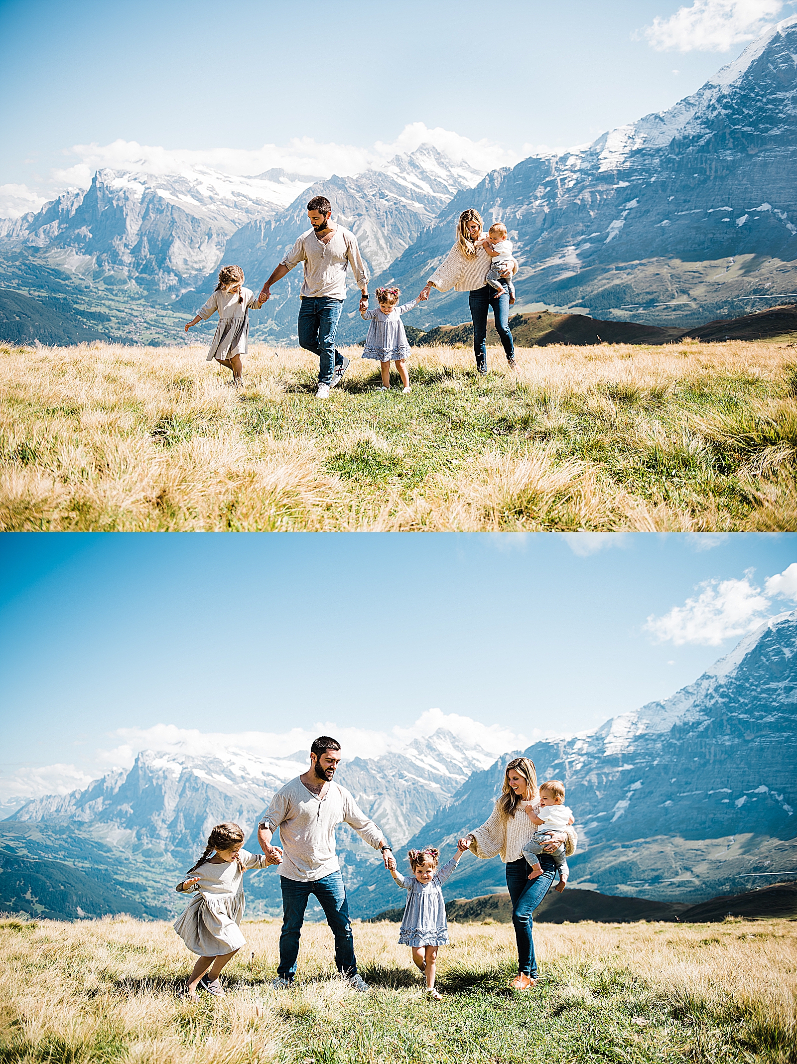 Swiss Alp Family Photos