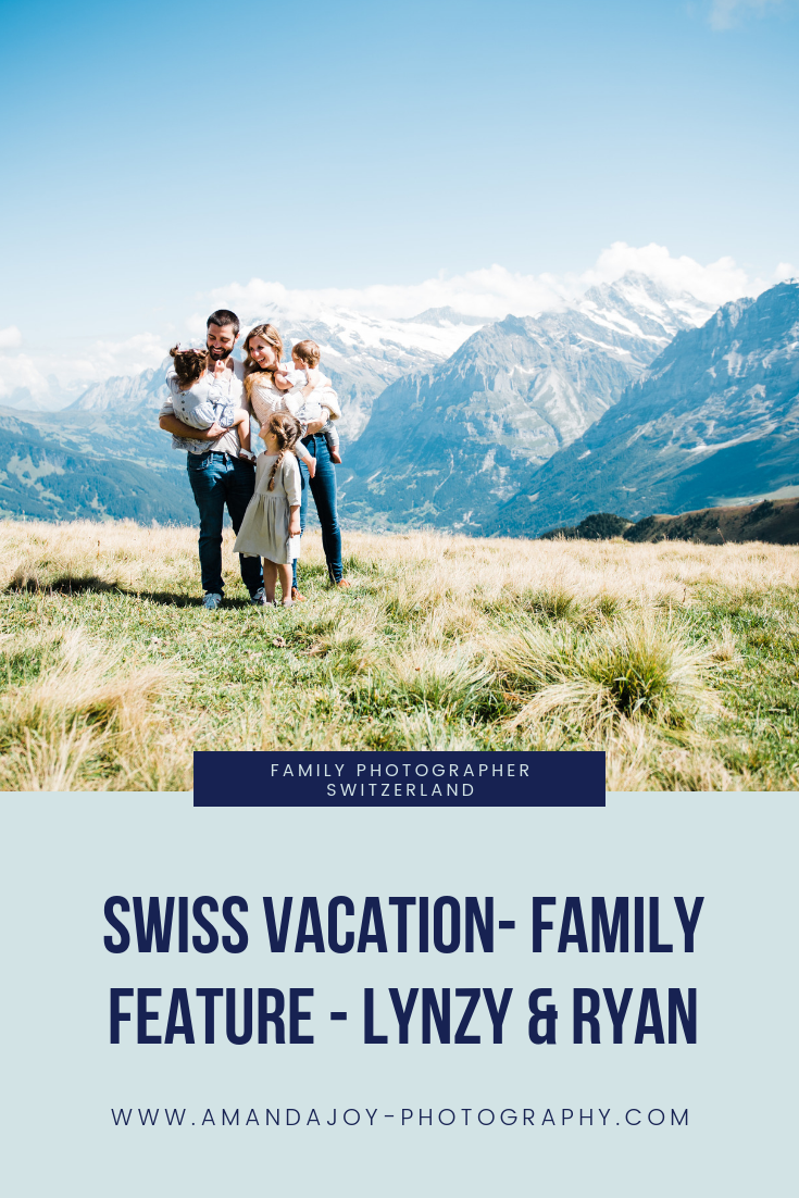 Swiss Vacations Family Photos