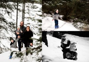 Swiss Family Photos Alps Winter